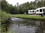Trailers camping on the water at OUTDOORSY BAYFIELD - thumbnail