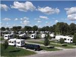 Aerial view of the campground at SHIPSHEWANA CAMPGROUND SOUTH PARK - thumbnail