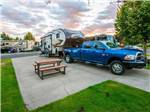 View larger image of Trailers camping at OLDE STONE VILLAGE RV RESORT image #7