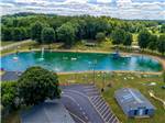 View larger image of Aerial view of the park at BAYLOR BEACH PARK WATER PARK  CAMPGROUND image #2