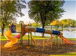 The children's playground at BAYLOR BEACH PARK WATER PARK & CAMPGROUND - thumbnail