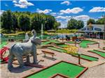 The miniature golf course at BAYLOR BEACH PARK WATER PARK & CAMPGROUND - thumbnail
