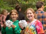 Children tie dyeing shirts at Yogi Bear's Jellystone Park Camp-Resort Lakes Region - thumbnail