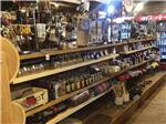 Shelves filled with merchandise at TERRY BISON RANCH RV PARK - thumbnail