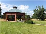 View larger image of Gazebo in a grassy area at COEUR DALENE RV RESORT image #9