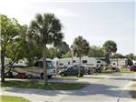 View larger image of RVs and trailers at campground at CRYSTAL ISLES RV PARK image #1