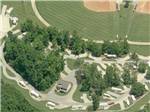 View larger image of An aerial view of the campsites at AUBURN RV PARK AT LEISURE TIME CAMPGROUND image #1