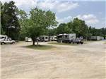 A line of gravel RV sites at NAKATOSH CAMPGROUND - thumbnail