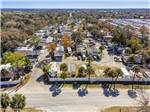 Aerial view of the campground at GULF BREEZE RV RESORT - thumbnail