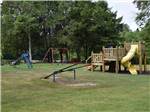 The playground equipment at WOODLAND CAMPGROUND - thumbnail