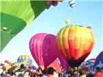 View larger image of A group of hot air balloons nearby at STAGECOACH STOP RV PARK image #2