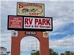 View larger image of The front entrance sign at STAGECOACH STOP RV PARK image #3