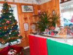 Inside of the office at Christmas at ATLANTA-MARIETTA RV PARK - thumbnail