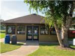 Exterior of the park office at Lake Byllesby Campground - thumbnail