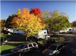 View larger image of The campground in fall trees at VICTORIAN RV PARK image #7