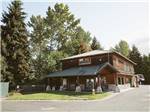 View larger image of The rustic clubhouse building at VANCOUVER RV PARK image #1
