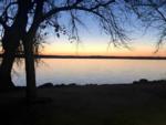 Lake view at site Lakeshore RV Park - thumbnail
