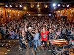 View larger image of View from the stage of band and fans at MUSIC VALLEY RV PARK image #10