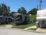 Fifth wheels in sunny campsites at BEACON RV PARK - thumbnail