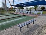 View larger image of A line of bocce ball courts at IMPERIAL BONITA ESTATES RV RESORT image #6