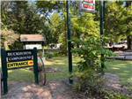 Campground entrance sign at Buckhorne Country Store and Campground - thumbnail