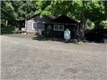 Cabin front at Buckhorne Country Store and Campground - thumbnail