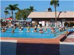View larger image of People doing water aerobics in the pool at HAWAIIAN ISLES image #6