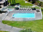 Aerial view of swimming pool at GOLDEN SHORE RV RESORT - thumbnail
