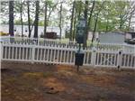 The fenced in pet area at CAMPTOWN CAMPGROUND - thumbnail