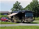 Class A Motorhome parked onsite at PARKVIEW RV PARK - thumbnail