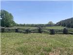 Old wooded fence on campsite at PARKVIEW RV PARK - thumbnail
