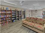 A room with books and games at LAS QUINTAS RV RESORT - thumbnail