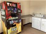 A vending machine and dryers at MOUNTAIN RANGE RV PARK - thumbnail