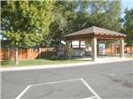 View larger image of Patio area with picnic table at SILVER SAGE RV PARK image #4