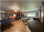 View larger image of Rec room with pool table ping pong table and foostball at CAMPING RIMOUSKI image #9