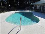 View larger image of The kidney shaped pool at ALMOND TREE RV PARK image #6