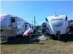 View larger image of A concrete pad next to a motorhome at SEBRING GARDENS RV COMMUNITY image #6