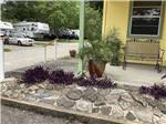 View larger image of The planter in front of the office at COUNTRY SIDE RV PARK image #8