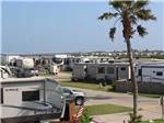 Aerial view of the RV sites at PIONEER BEACH RESORT - thumbnail
