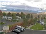 View larger image of Fall view of park with hills in the background  at BORDERTOWN CASINO  RV RESORT image #8