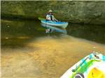 A person kayaking on the water at COZY C RV CAMPGROUND - thumbnail