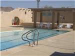 View larger image of The swimming pool area at LEAPIN LIZARD RV RANCH image #1