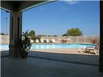 View larger image of A view of the pool area at PARAGON CASINO RV RESORT image #4
