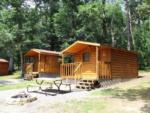 Log cabin style rentals at HO-CHUNK RV RESORT & CAMPGROUND - thumbnail