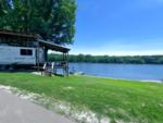RV parked with lake view at Beech Lake Family Camping Resort - thumbnail