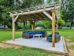 Outdoor seating area at SPRING LAKE RV RESORT - thumbnail