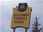 The front entrance sign at RESTWAY TRAVEL PARK - thumbnail