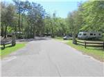 Road leading into campground at COUNTRY OAKS RV PARK & CAMPGROUND - thumbnail