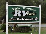 Park sign at Fair Harbor RV Park - thumbnail