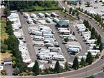 View larger image of An aerial view of the campground at VAN MALL RV PARK image #1